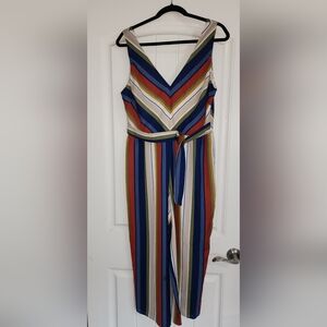 Striped Multicolor Jumpsuit